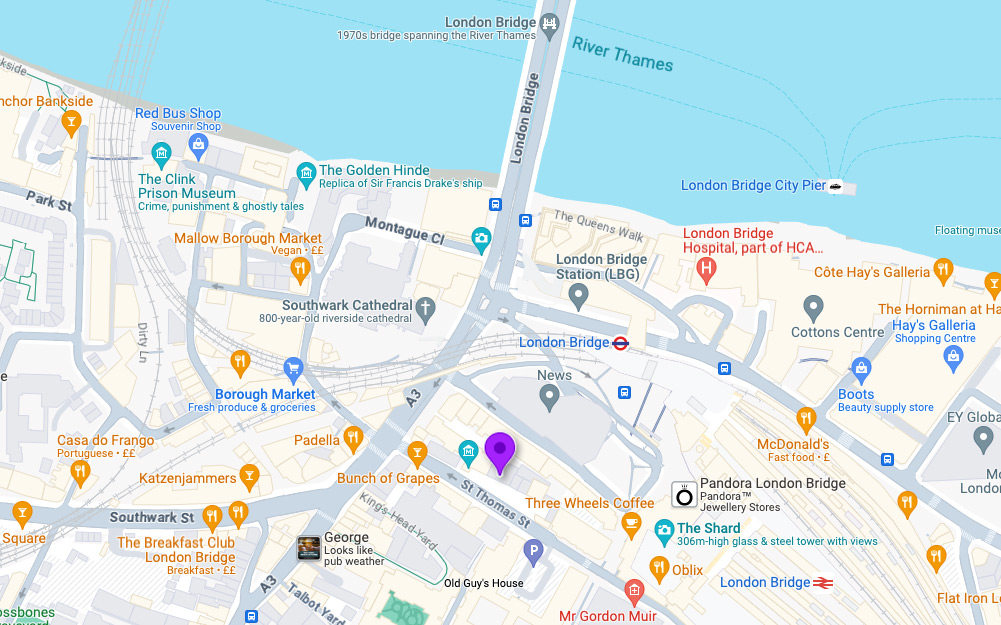 MIH Property London Office Map