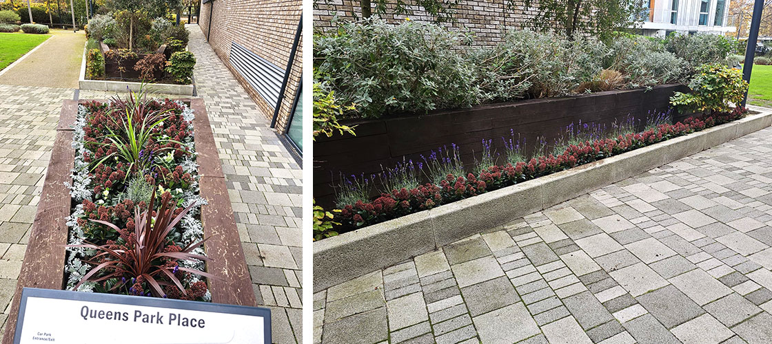 block maintenance garden irrigation