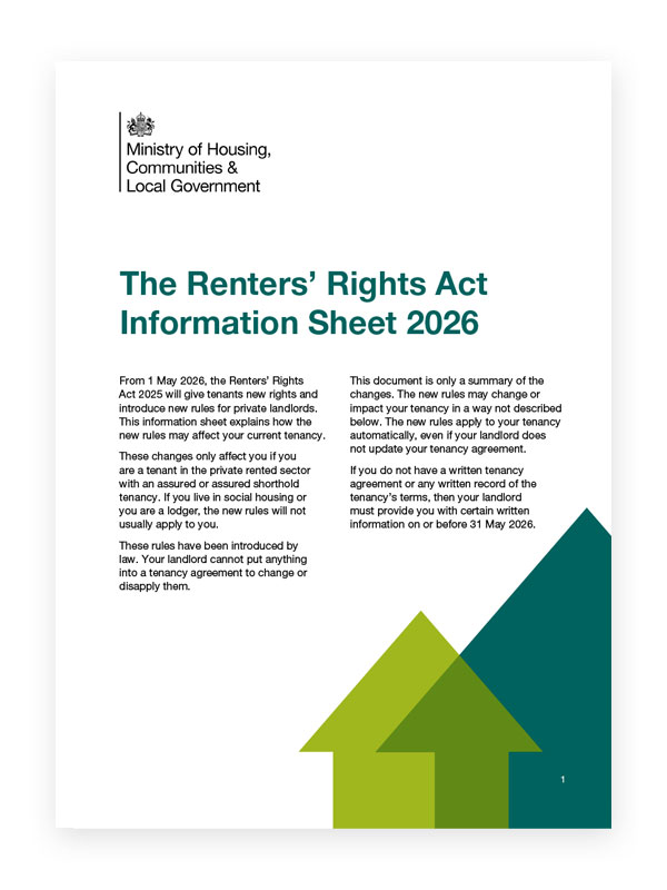Renters Rights Act Support